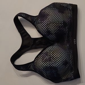 Victoria's Secret sports bra multicolored and black size 34D